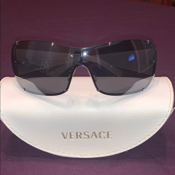 Versace Accessories - Versace Shield Sunglasses